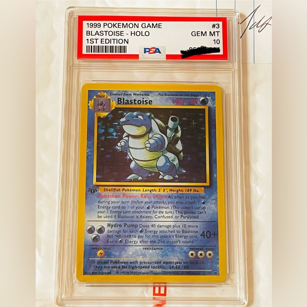 Blastoise Card